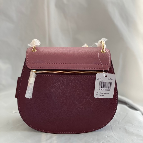 COACH 1330 REMI SADDLE BAG IN COLORBLOCK - Picture 7 of 11